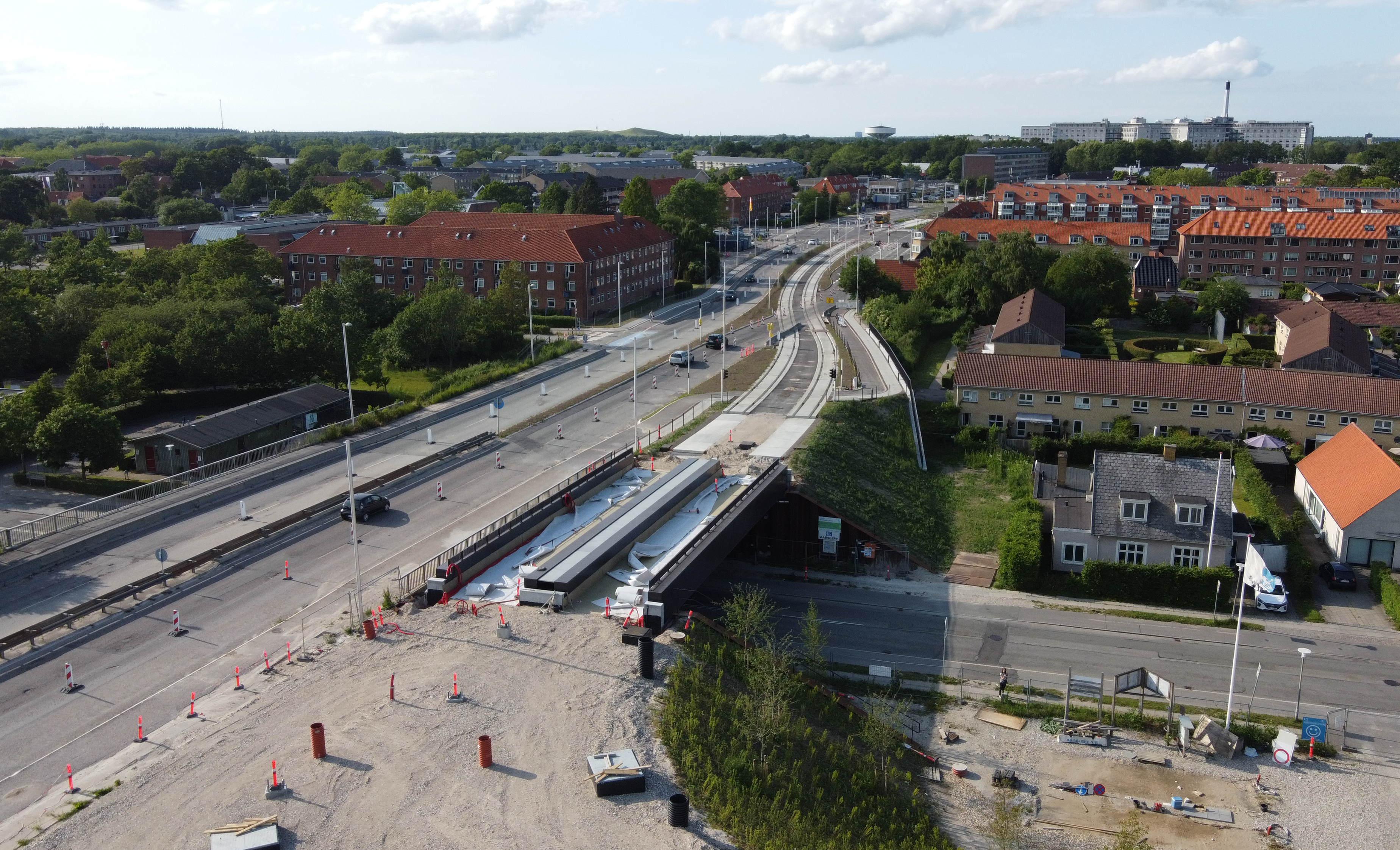 New bridge over Sydvestvej