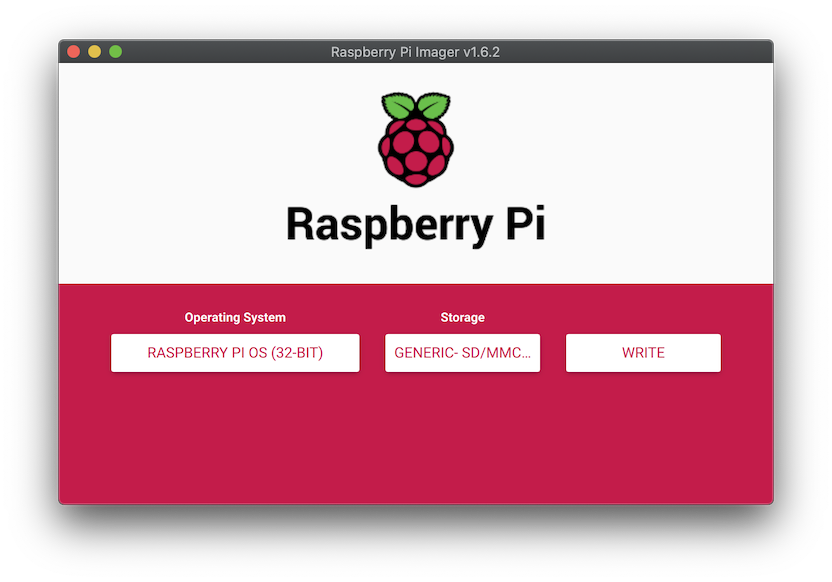 Write Raspberry Pi OS to the micro-SD card